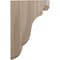 Ekena Millwork 1 3/4"W x 5"D x 7 1/2"H Bedford Wood Bracket, Walnut BKTW02X05X08BEWA - alternate 3